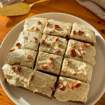 Sourdough Carrot cake