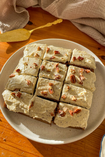 Sourdough Carrot cake