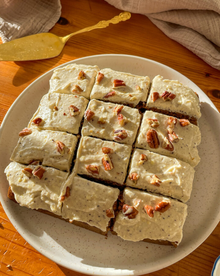 Sourdough Carrot cake