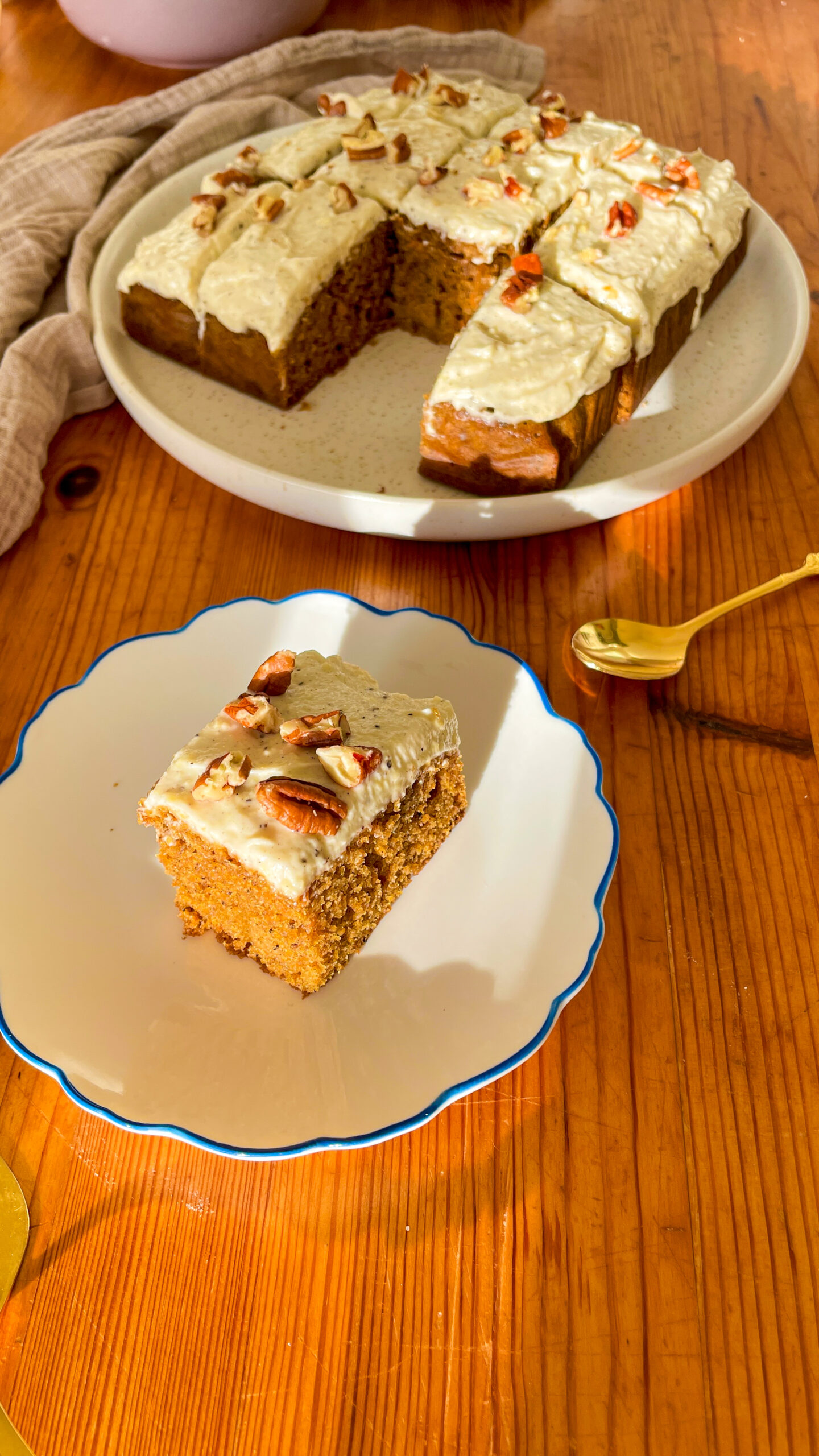 Sourdough Carrot cake