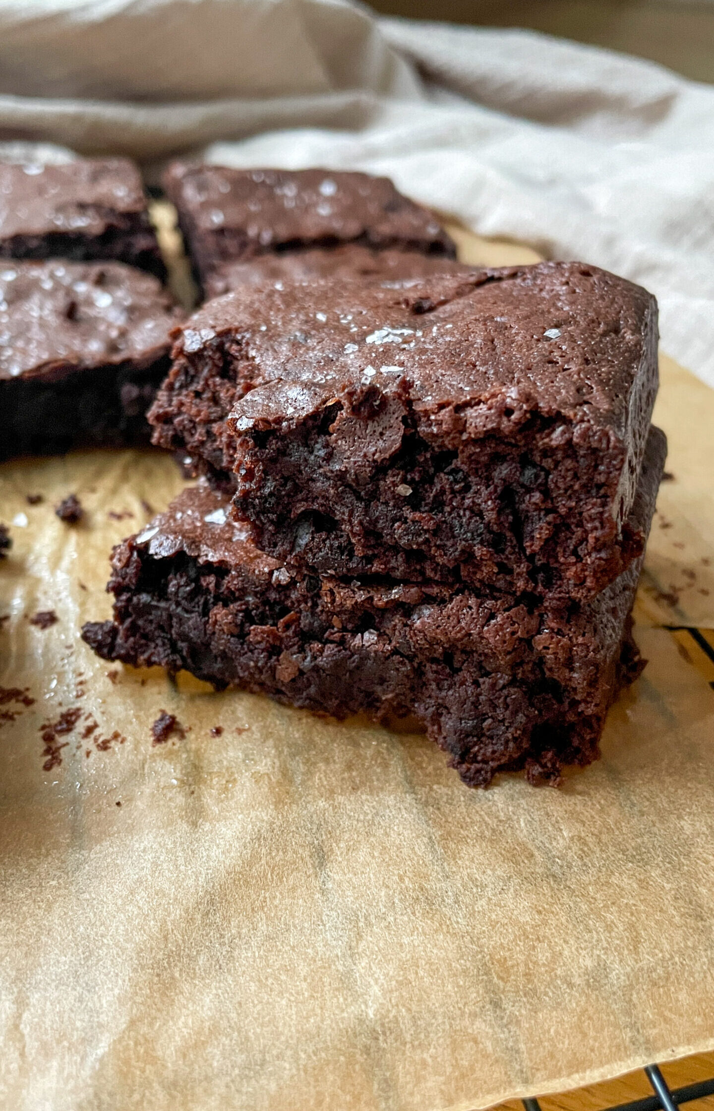 sourdough brownies