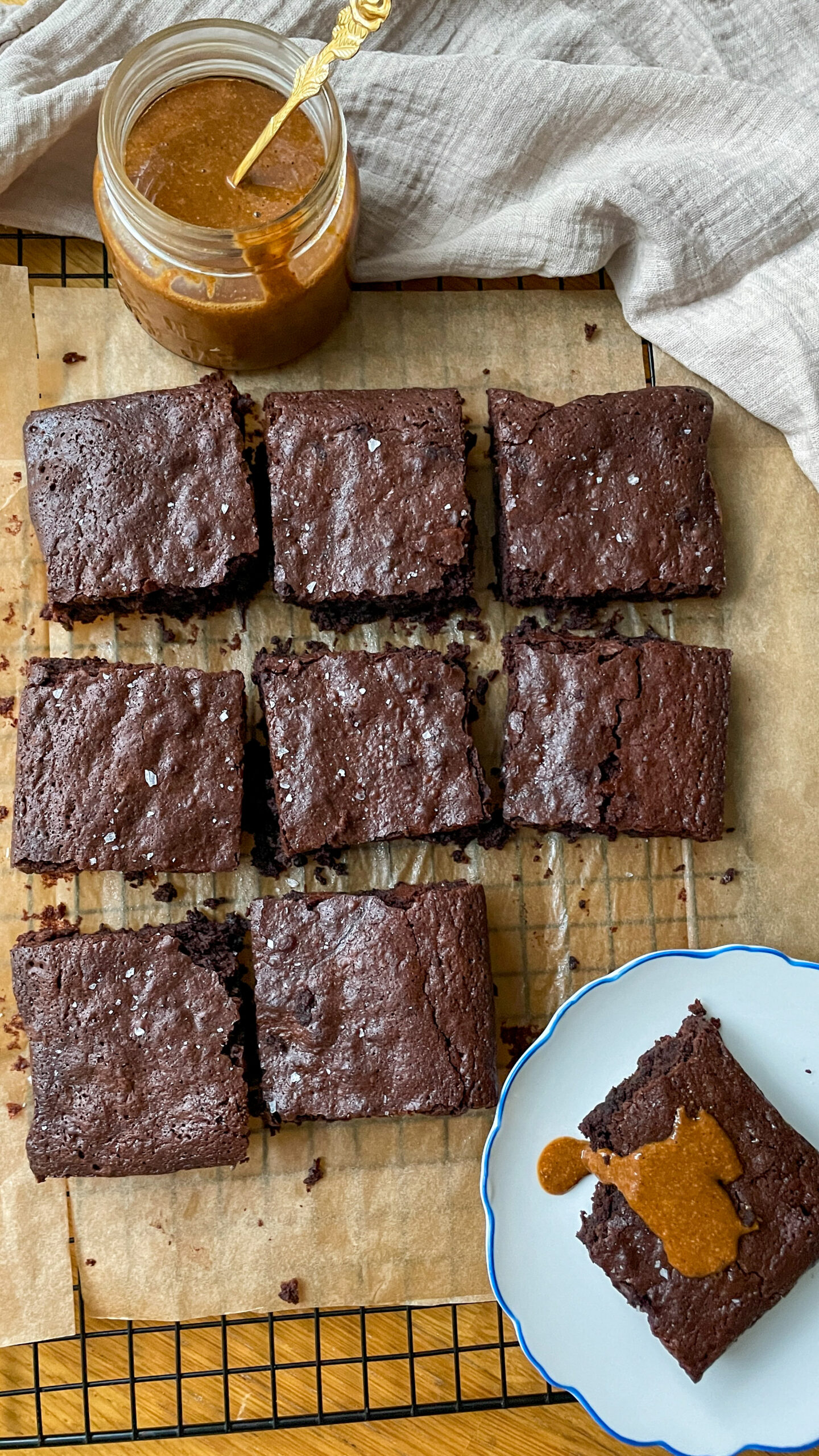 sourdough brownies