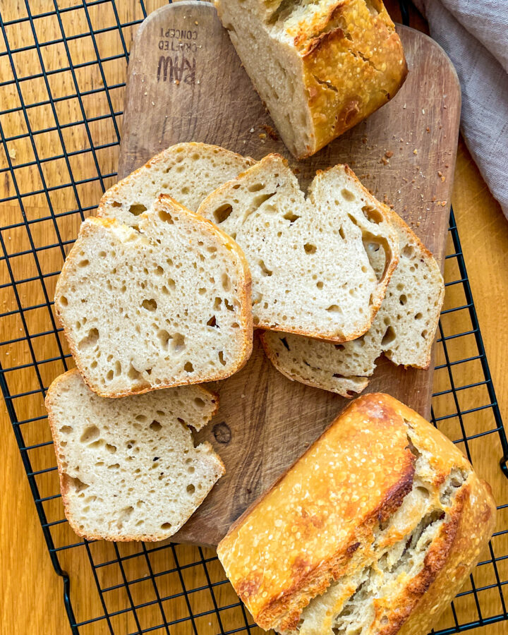 Sourdough bread loaf