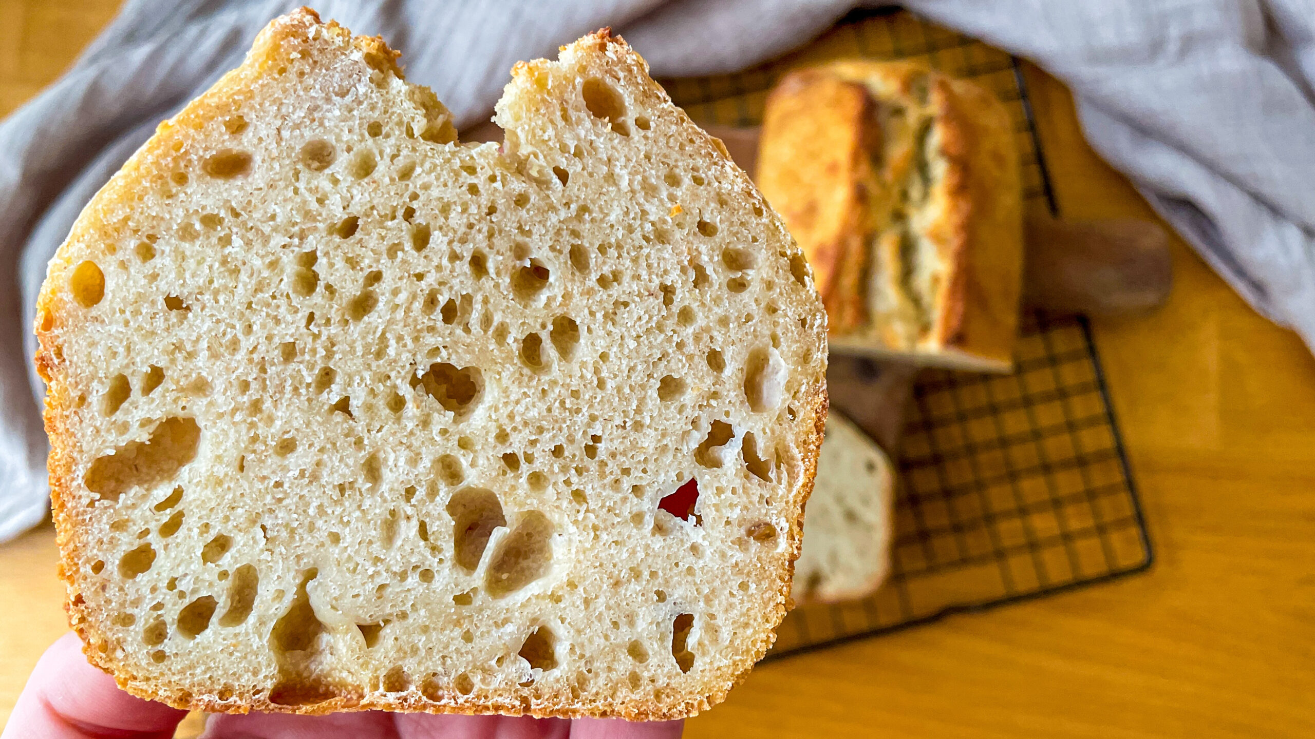 Sourdough bread loaf