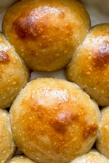 Sourdough dinner rolls