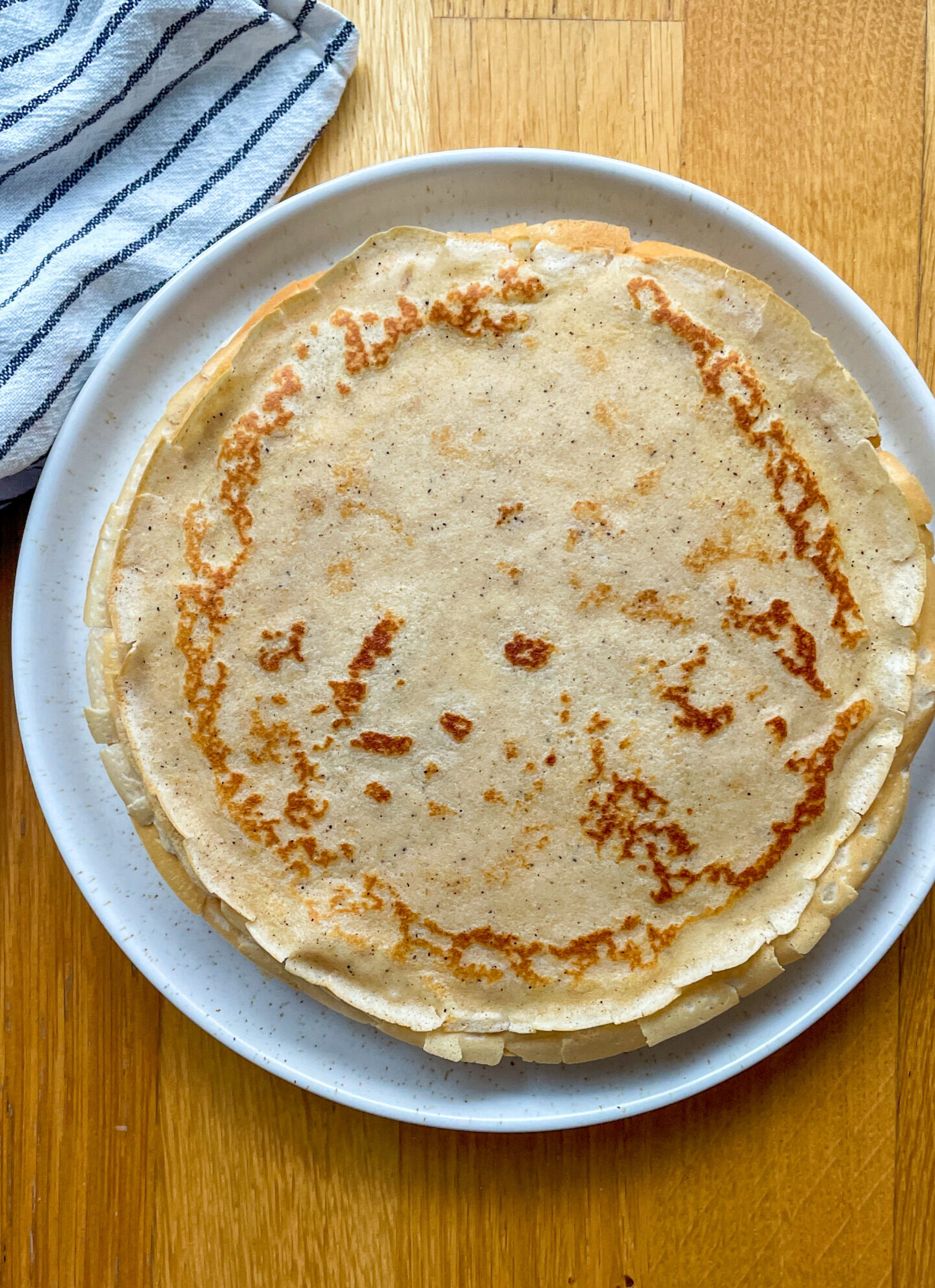 Sourdough crepes