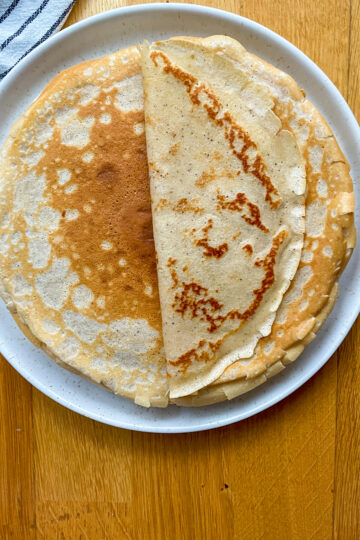 Sourdough crepes