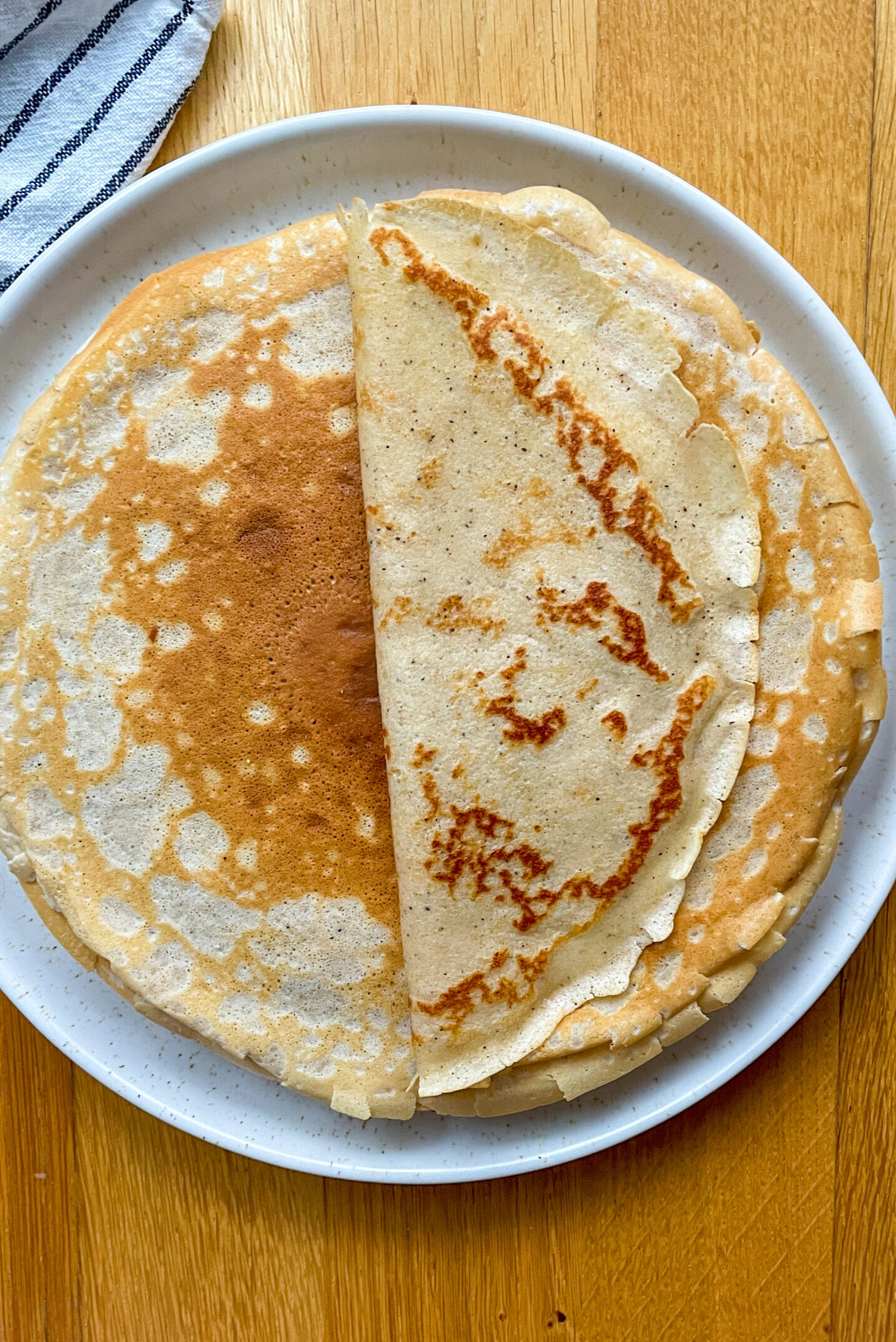 Sourdough crepes