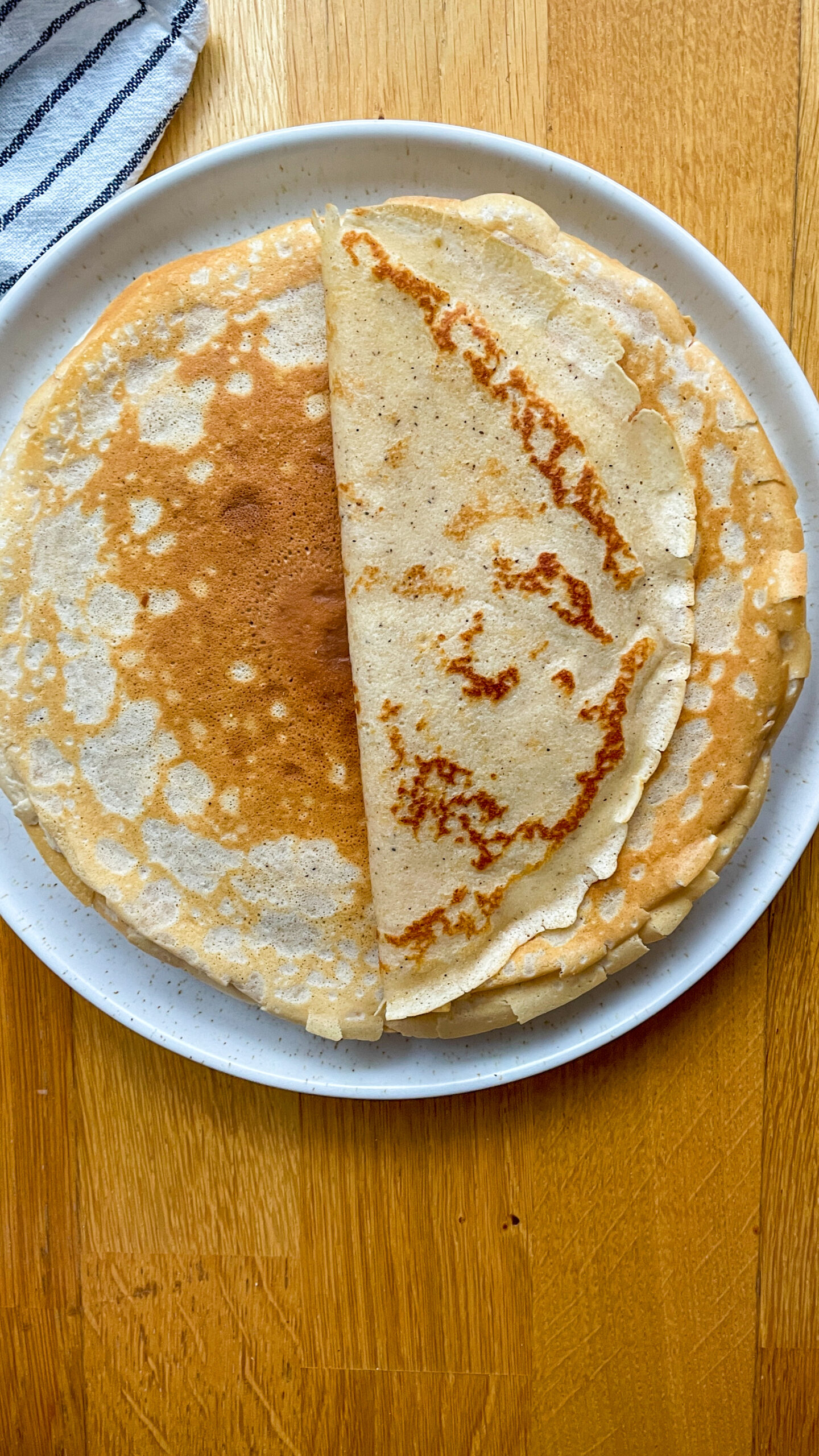Sourdough crepes