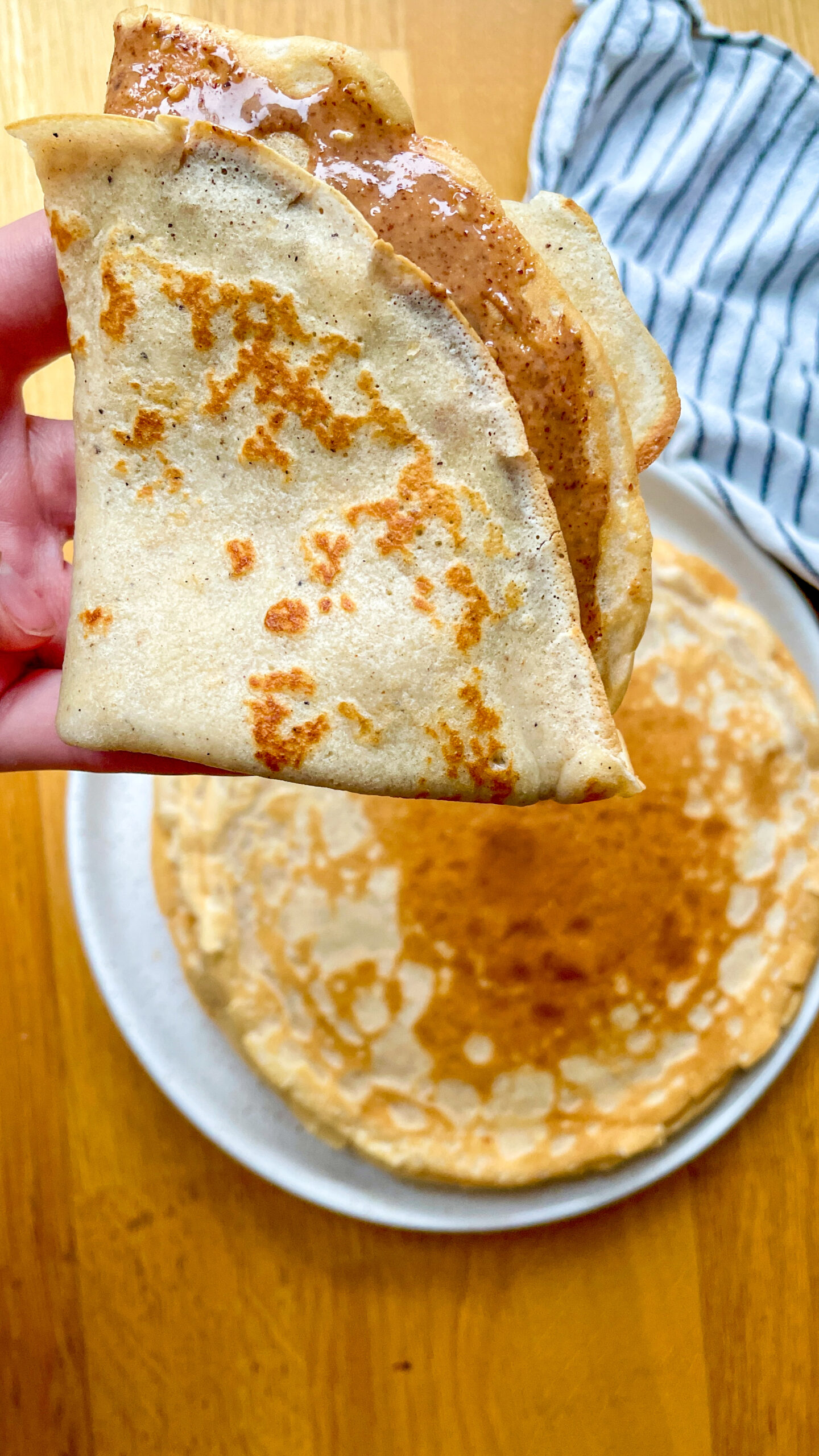 Sourdough crepes