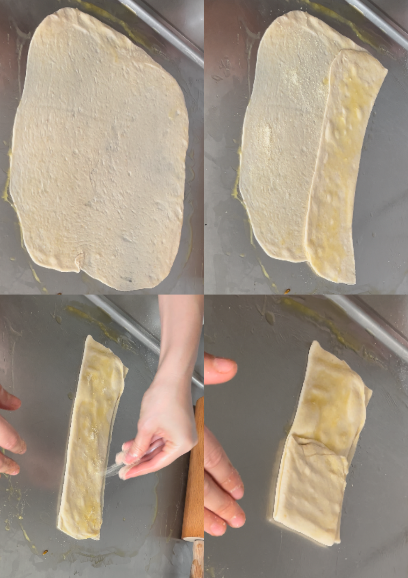 rghaif msemen with sourdough