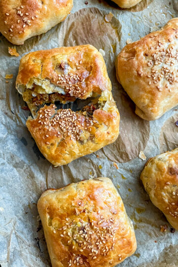 rghaif msemen with sourdough