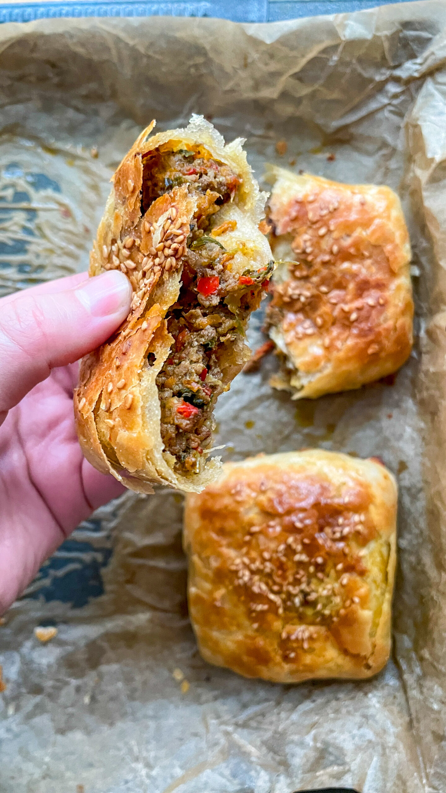 rghaif msemen with sourdough