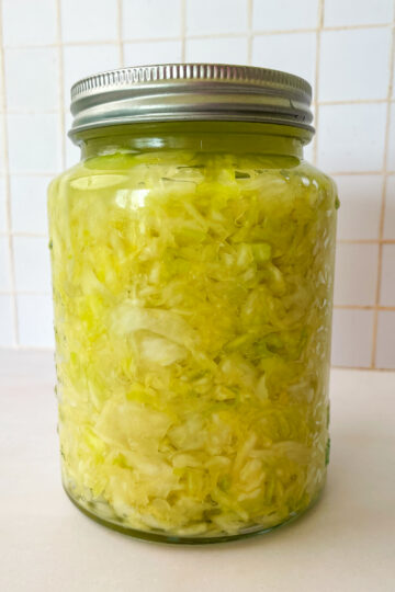Homemade Sauerkraut recipe