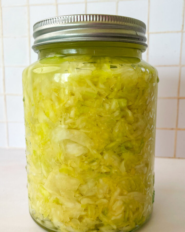 Homemade Sauerkraut recipe