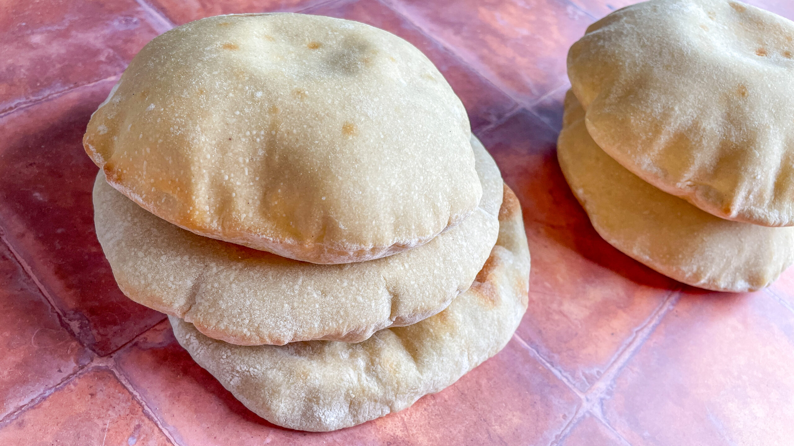 Sourdough pita bread