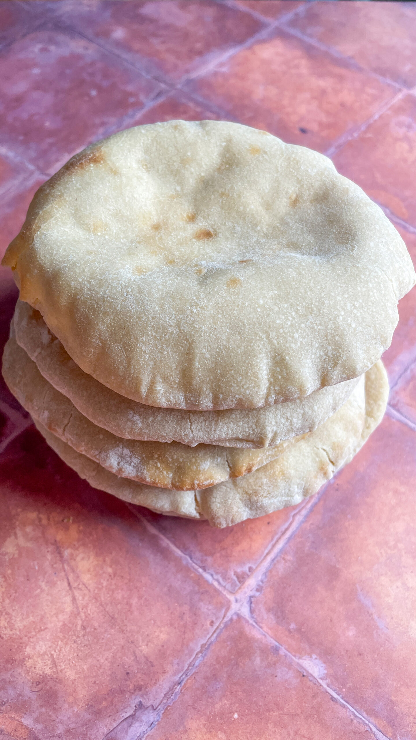 Sourdough pita bread