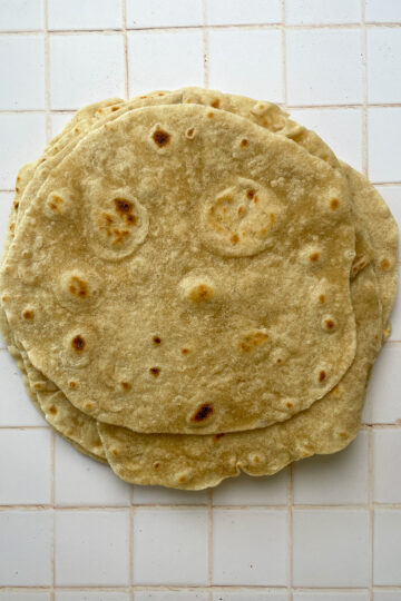 sourdough tortillas