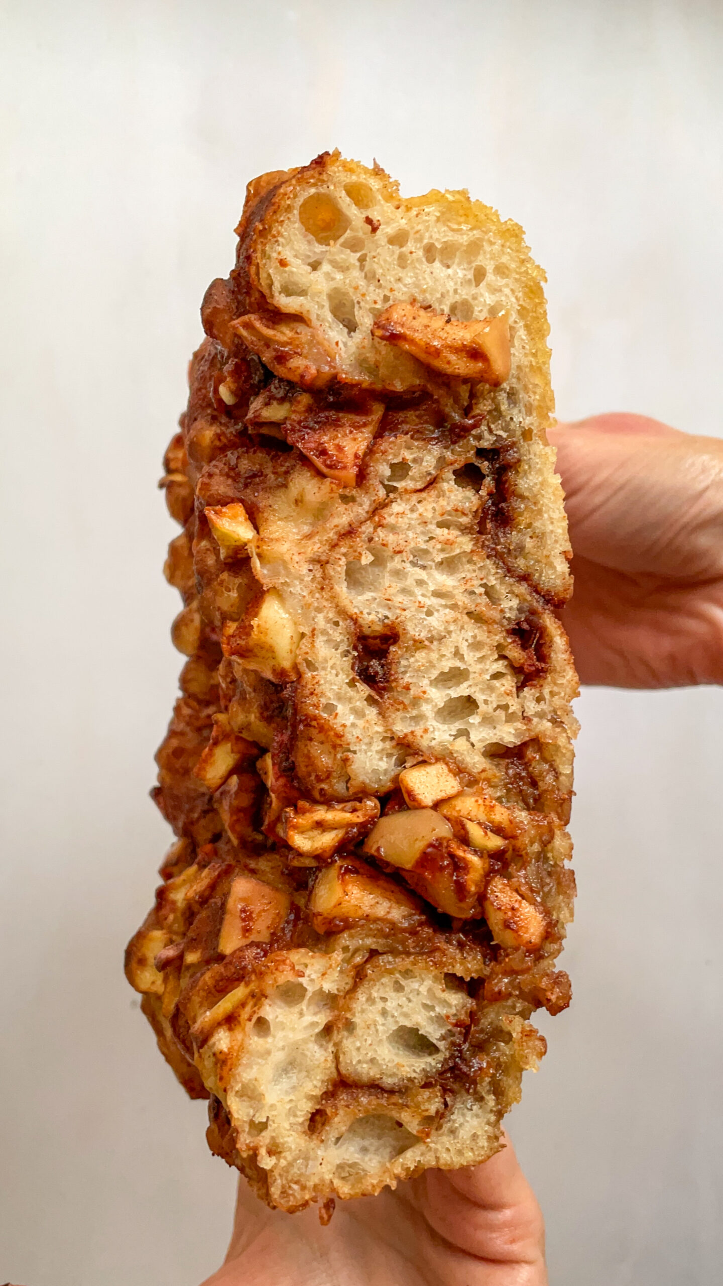 apple sourdough foccacia