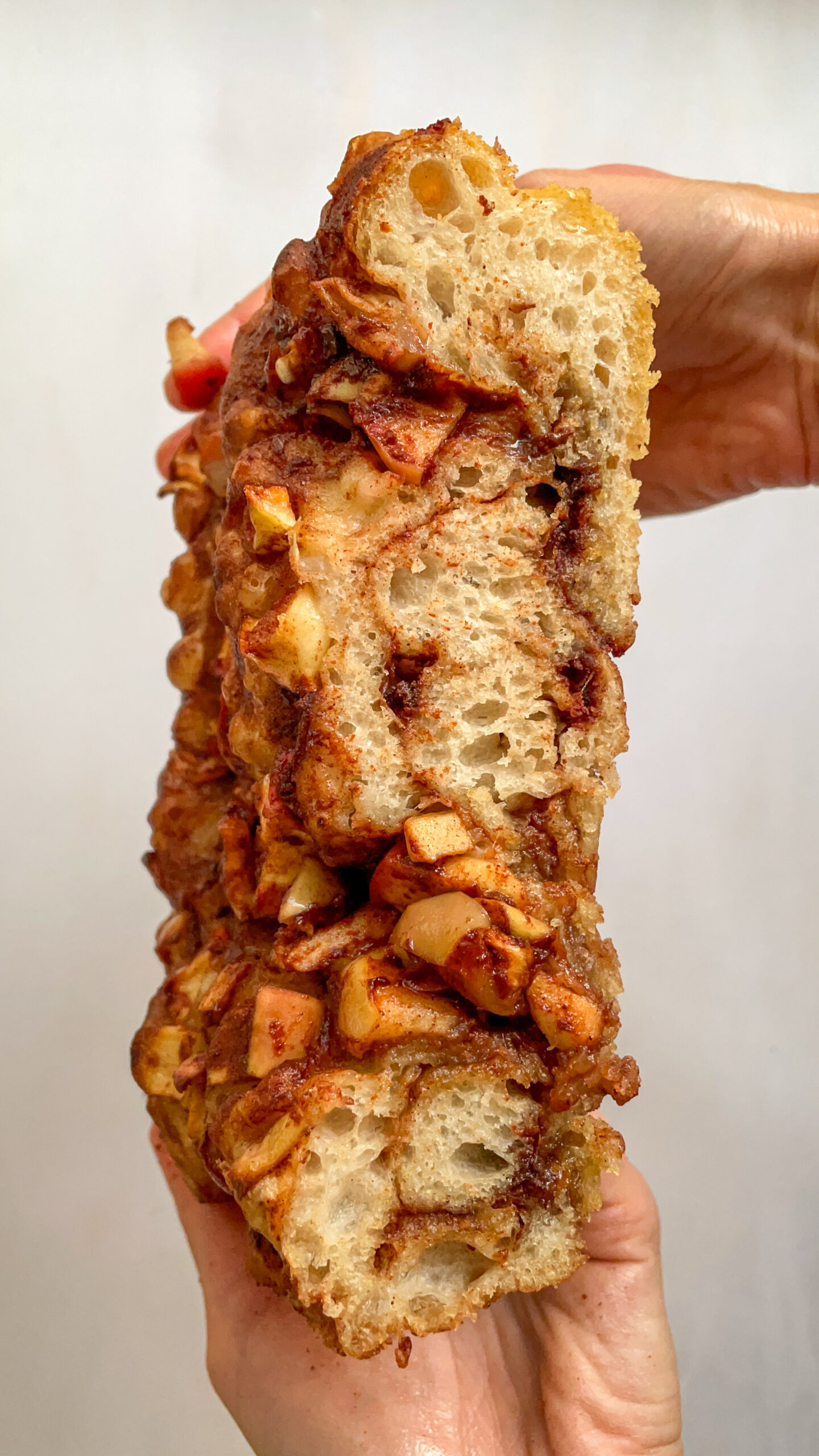 apple sourdough foccacia