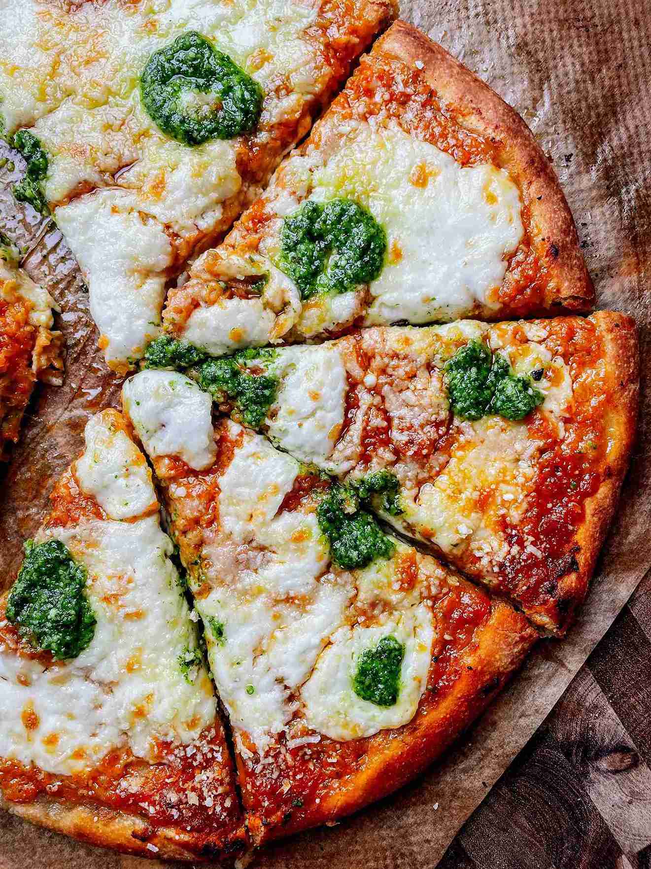 sourdough discard pizza dough recipe baked pizza